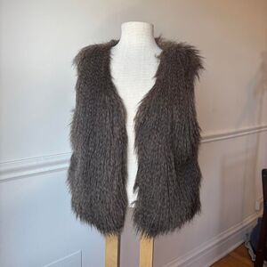 Buffalo david bitton faux fur vest
